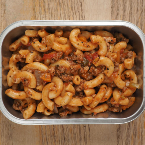 Macaroni à la viande