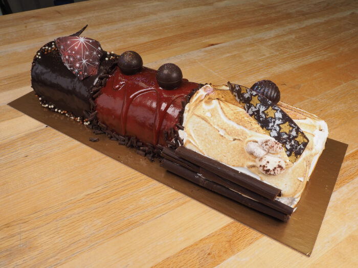 Bûche de Noël : Trio de Lyly