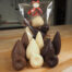 Trio de cocottes en sachet - moulages de chocolats assortis