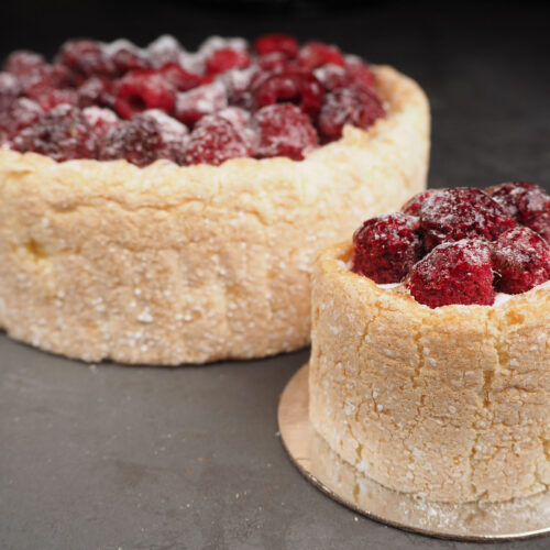 Gâteau Charlotte aux framboises