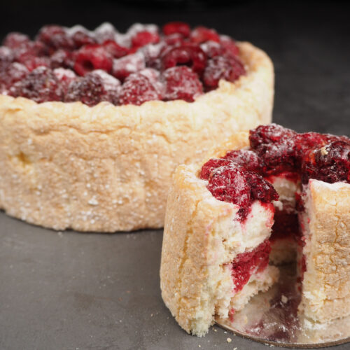 Gâteau Charlotte aux framboises