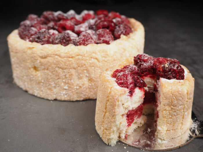 Gâteau Charlotte aux framboises